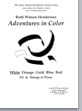 Adventures in Color SA Choral Score cover